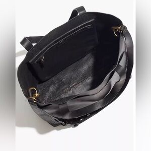 Madewell Classic Black Leather Shoulder Bag